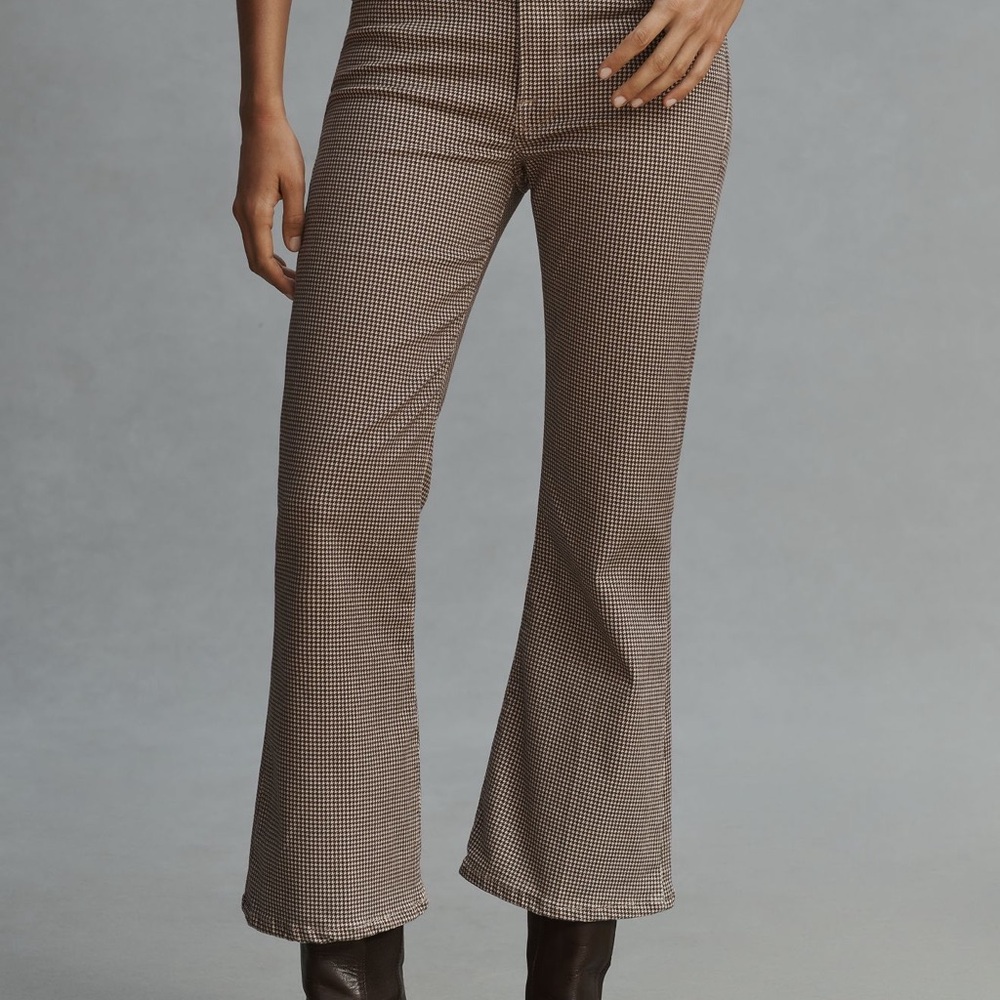 FRAME Le Crop Flare High-Rise Jeans